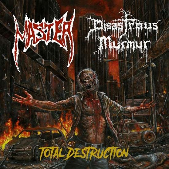 Cover for Master / Disastrous Murmur · Total Destruction (7&quot;) [EP edition] (2020)