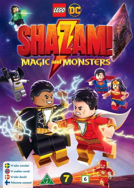 Cover for Lego-dc Comics · Lego Shazam! Magic and Monsters (DVD) (2020)