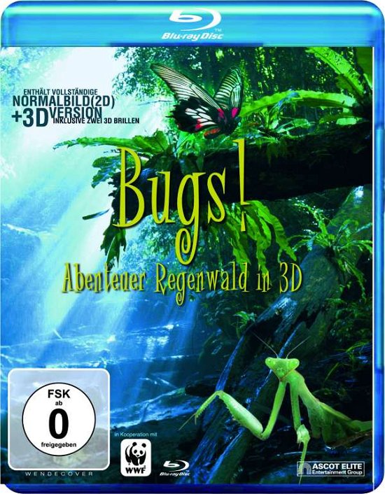 Cover for Bugs! Abenteuer Regenwald-blu-ray Disc (Blu-ray) (2010)
