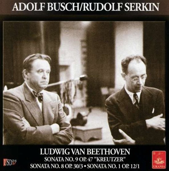 Cover for Beethoven / Busch / Serkin · Sonatas for Violin &amp; Piano (CD) (2007)