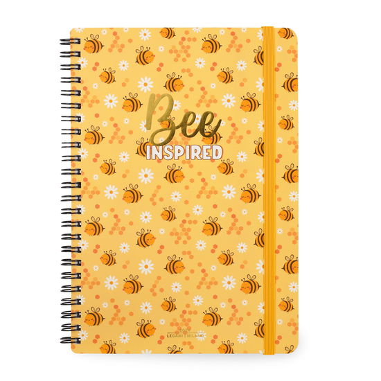 Cover for Legami · 12-month Diary - 2024 - Large Weekly Spiral Bound Diary - Bee (Paperback Book) (2023)