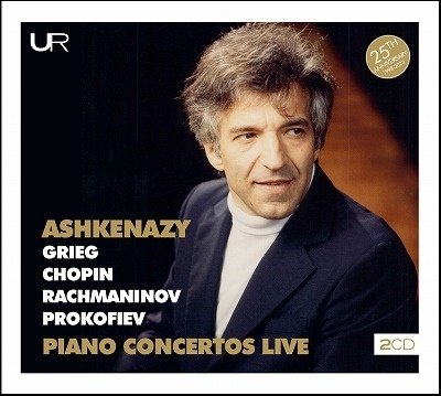 Cover for Vladimir Ashkenazy · Ashkenazy: Piano Concertos Live (CD) (2023)