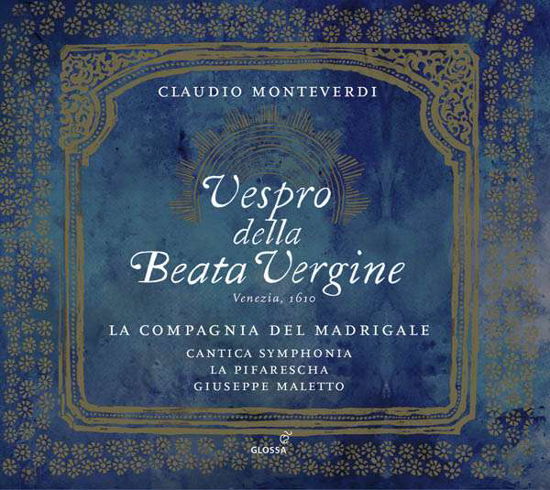Vespro Della Beata Vergine - C. Monteverdi - Music - GLOSSA - 8424562228078 - April 1, 2017