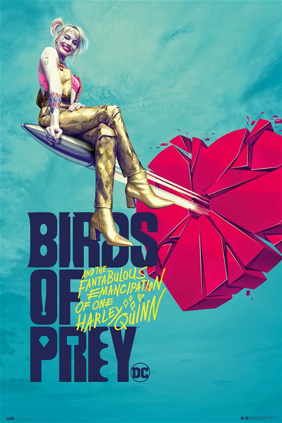Birds Of Prey: Broken Heart (Poster 61x91,50 Cm) (MERCH)