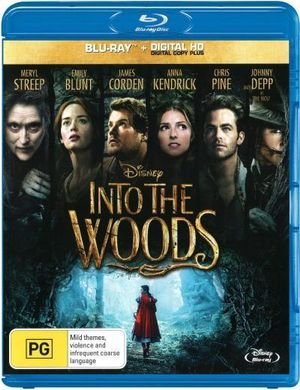 Cover for Into The Woods (region 4) (Blu-ray)