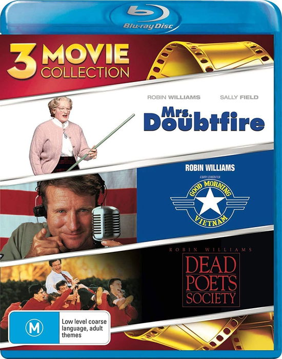 Cover for Robin Williams 3-movie Collection (Blu-ray) (2024)