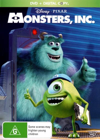 Monsters,inc - Disney Pixar - Film -  - 9398551920078 - 