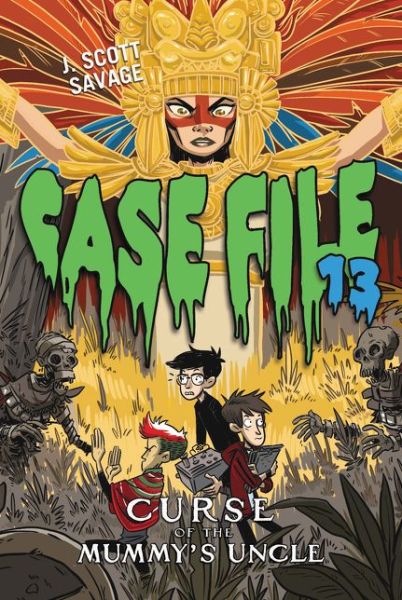 Case File 13 #4: Curse of the Mummy's Uncle - Case File 13 - J. Scott Savage - Książki - HarperCollins - 9780062324078 - 26 lipca 2016