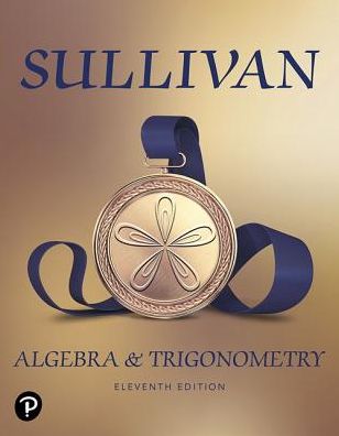 Cover for Michael Sullivan · Algebra and Trigonometry (Hardcover Book) (2019)