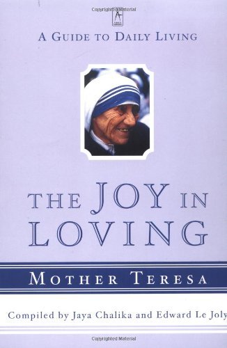 Cover for Mother Teresa · The Joy in Loving: a Guide to Daily Living (Compass) (Taschenbuch) (2000)