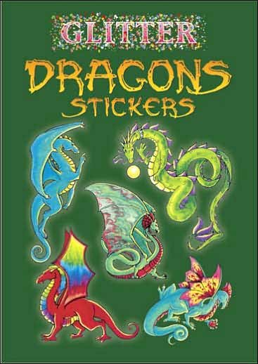 Cover for Christy Shaffer · Glitter Dragons Stickers - Little Activity Books (MERCH) (2005)