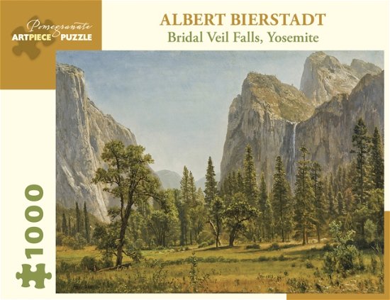 Cover for Albert Bierstadt Bridai Veil Falls Yosemite 1000-Piece Jigsaw Puzzle (MERCH) (2018)