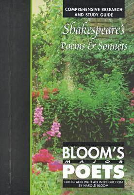 Cover for Harold Bloom · Shakespeare's Poems and Sonnets - Bloom's Major Poets (Inbunden Bok) (1999)