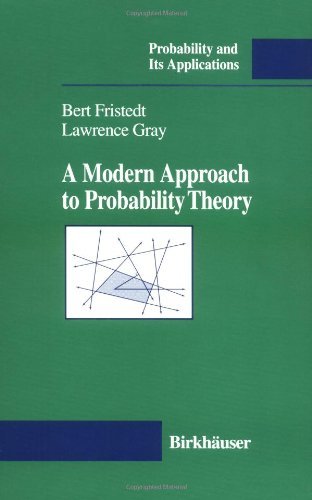 Cover for Bert E Fristedt · A Modern Approach to Probability Theory - Probability and Its Applications (Hardcover bog) (1996)