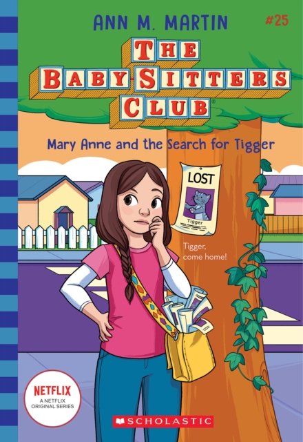 Cover for Ann M. Martin · Mary Anne and the Search for Tigger (The Baby-Sitters Club #25) - The Baby-Sitters Club (Paperback Book) (2023)