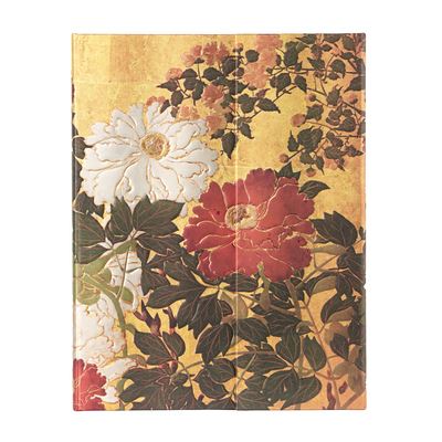 Cover for Paperblanks · Natsu (Rinpa Florals) Ultra Lined Hardback Journal (Wrap Closure) - Rinpa Florals (Inbunden Bok) (2023)