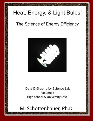 Heat, Energy, & Light Bulbs! the Science of Energy Efficiency: Data & Graphs for Science Lab: Volume 2 - M. Schottenbauer - Books - CreateSpace Independent Publishing Platf - 9781494711078 - December 17, 2013