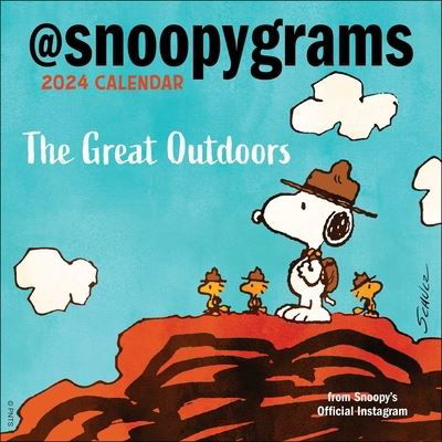 Peanuts 2024 Mini Wall Calendar: The Great Outdoors - Peanuts Worldwide LLC - Koopwaar - Andrews McMeel Publishing - 9781524881078 - 5 september 2023