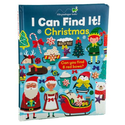 I Can Find It! Christmas (Large Padded Board Book) - Little Grasshopper Books - Książki - Publications International, Limited - 9781645588078 - 15 września 2020