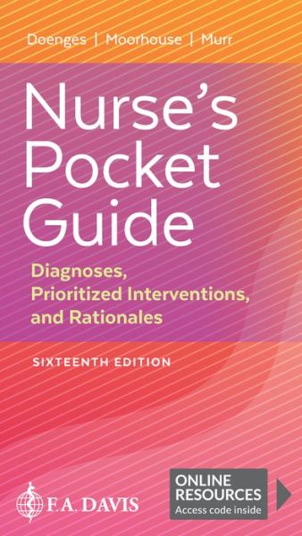 Cover for Marilynn E. Doenges · Nurse's Pocket Guide: Diagnoses, Prioritized Interventions, and Rationales (Paperback Book) [16 Revised edition] (2022)