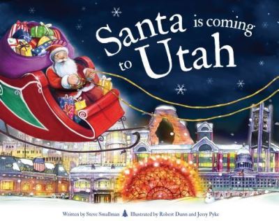 Cover for Steve Smallman · Santa is Coming to Utah (Hardcover Book) (2019)