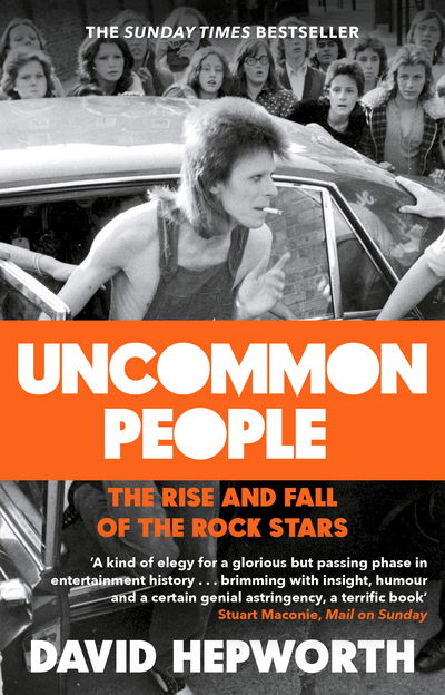 Uncommon People: The Rise and Fall of the Rock Stars 1955-1994 - David Hepworth - Livros - Transworld Publishers Ltd - 9781784162078 - 5 de abril de 2018