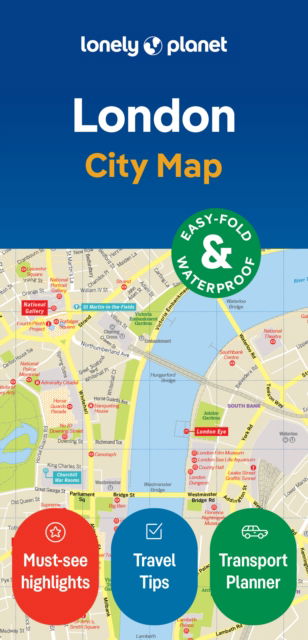 Cover for Lonely Planet · Lonely Planet London City Map - Map (Kartor) (2023)