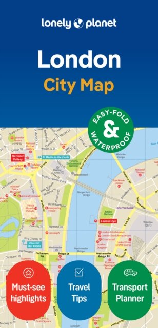 Cover for Lonely Planet · Lonely Planet London City Map - Map (Kort) (2023)