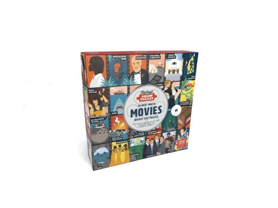50 Must-Watch Movies Bucket List 1000-Piece Puzzle - Ridley's Games - Lautapelit - Chronicle Books - 9781797230078 - torstai 28. maaliskuuta 2024