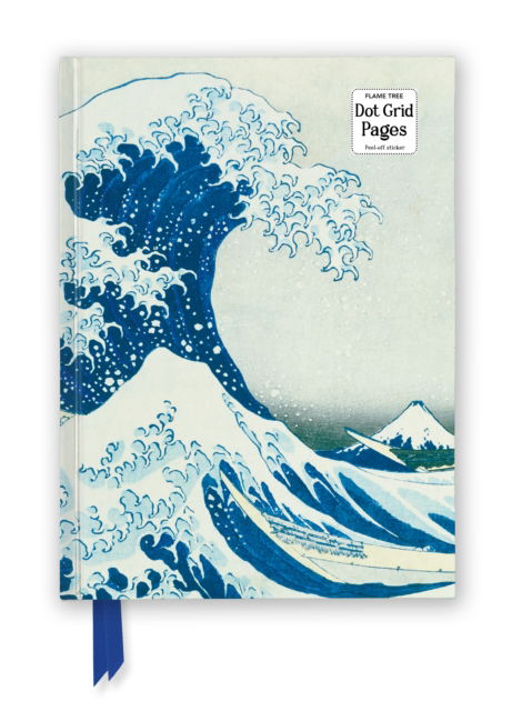 Katsushika Hokusai: The Great Wave (Foiled Dot Grid Journal) - Flame Tree Dot Grid Notebooks - - Books - Flame Tree Publishing - 9781835626078 - September 16, 2025