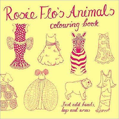Cover for Roz Streeten · Rosie Flo's Animals Colouring Book - yellow (Paperback Book) (2011)