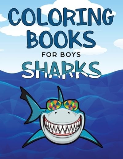 Cover for Harper Hall · Shark Coloring Book (Taschenbuch) (2019)