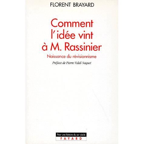 Cover for Comment l'idee vint a M. Rassinier (MERCH) (2018)