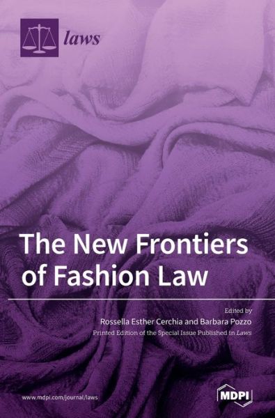 Cover for The New Frontiers of Fashion Law (Hardcover Book) (2021)