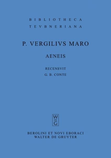 Cover for Publius Vergilius Maro · P. Vergilius Maro, Aeneis (Bibliotheca Tevbneriana) (Latin Edition) (Innbunden bok) [Latin, 1 edition] (2009)