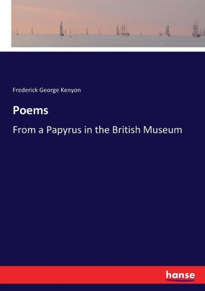 Cover for Kenyon · Poems (Book) (2017)