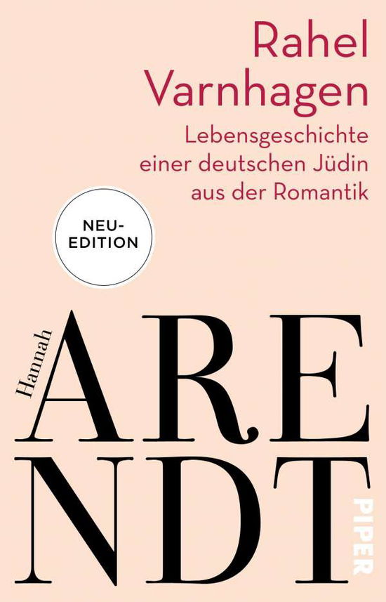 Cover for Arendt · Rahel Varnhagen (Book)