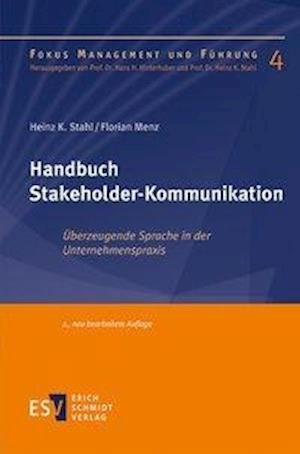 Cover for Stahl · Handb.Stakeholder-Kommunikation (Book)