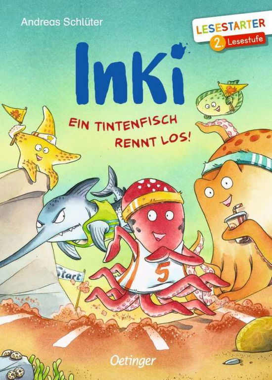 Cover for Schlüter · Inki - Ein Tintenfisch rennt l (Book)