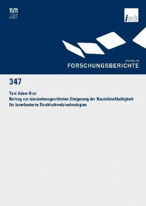 Cover for Krol · Beitrag zur simulationsgestützten (Book)