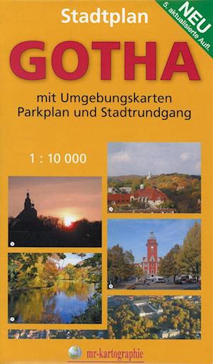 Cover for Verlag grünes Herz · Gotha Stadtplan (Map) (2017)