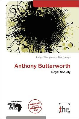 Cover for Indigo Theophanes Dax · Anthony Butterworth (Book) (2012)