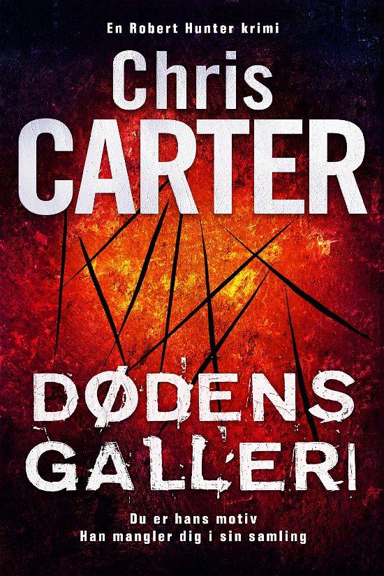 Cover for Chris Carter · Robert Hunter serien #9: Dødens galleri (Sewn Spine Book) [1e uitgave] (2018)