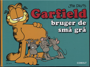 Cover for Jim Davis · Garfield gavebog: Garfield bruger de små grå (Innbunden bok) [1. utgave] (2010)