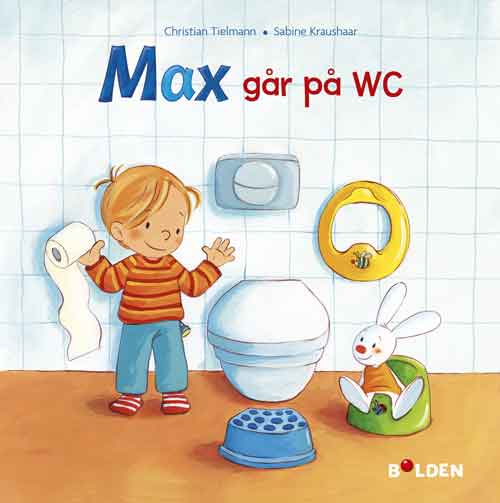Cover for Christian Tielmann · Læselarven: Max går på wc (Hardcover Book) [1st edition] (2025)