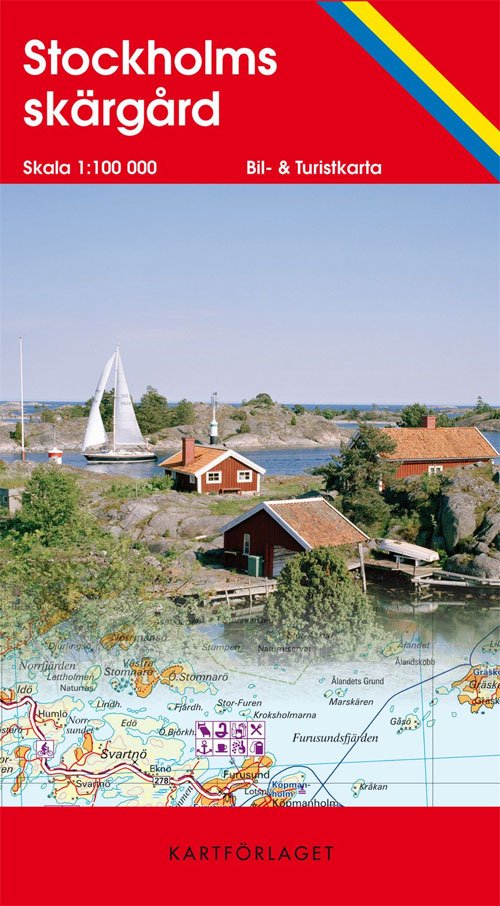 Stockholms skärgård  1:100 000 - Kartförlaget - Bøker - Lantmäteriet - 9789174310078 - 26. april 2011