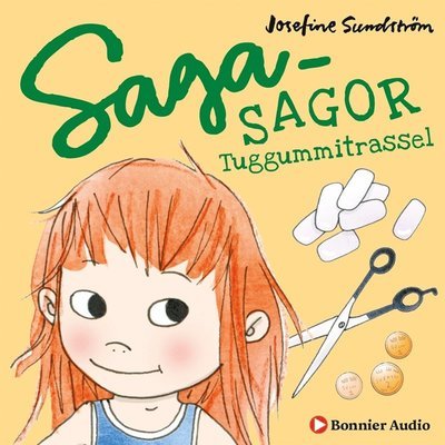 Cover for Josefine Sundström · Sagasagor: Bananbus, finskor och en superjobbig superhjälte. Kap 4, Ordning och reda, hårklämmor och ett hemligt tuggummi (Lydbog (MP3)) (2018)