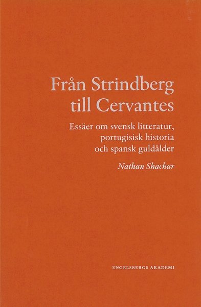 Cover for Nathan Shachar · Från Strindberg till Cervantes (Book) (2020)