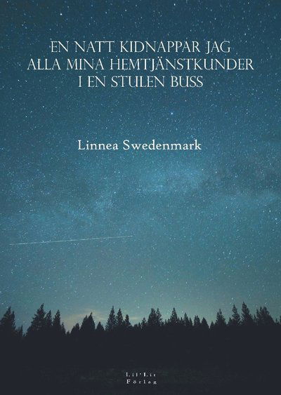 Cover for Linnea Swedenmark · En natt kidnappar jag alla mina hemtjänstkunder i en stulen buss (Taschenbuch) (2020)