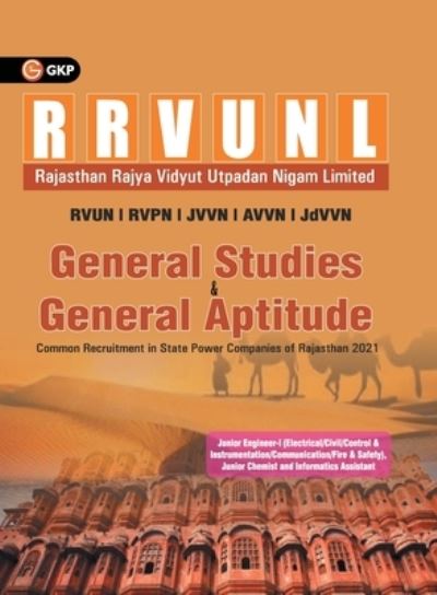 Cover for G K Publications (P) Ltd · Rajasthan Rvunl 2021 General Studies &amp; General Aptitude (Paperback Book) (2021)